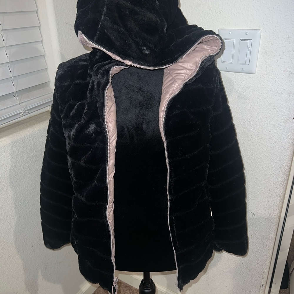 Florencia Black Quilted‎  reversible Jacket